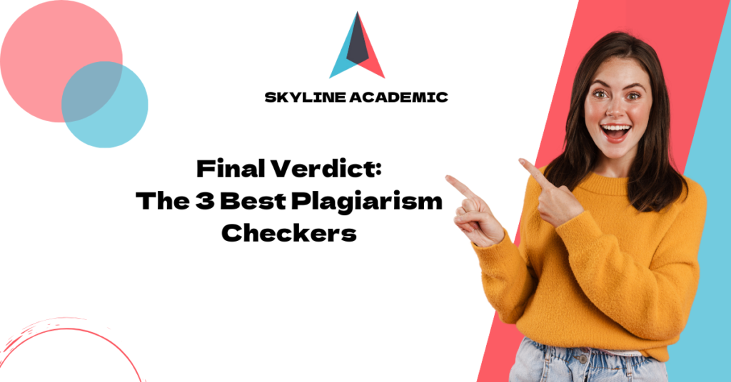 3 Best Plagiarism Checkers Plagiarism Skyline