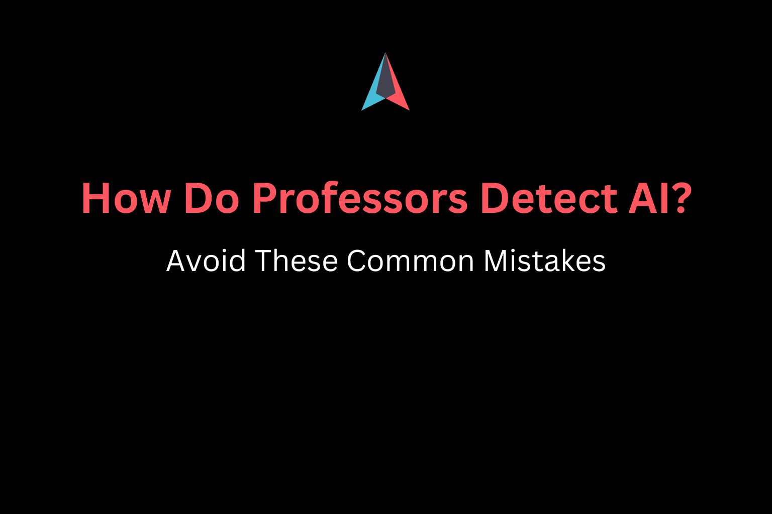 How Do Professors Detect AI