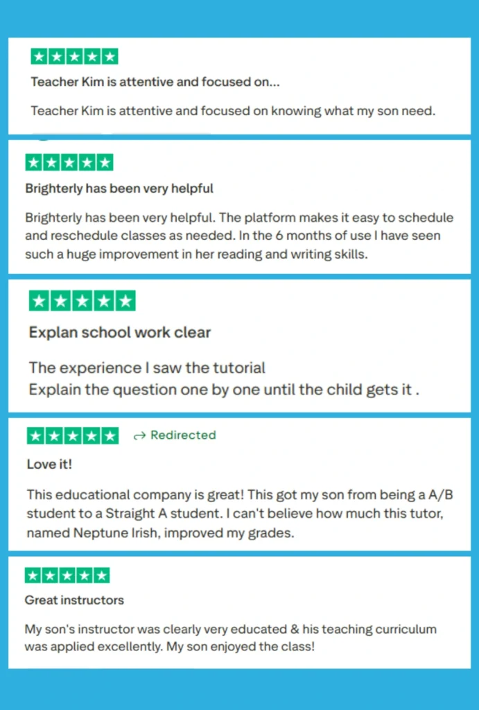 Brighterly positive reviews