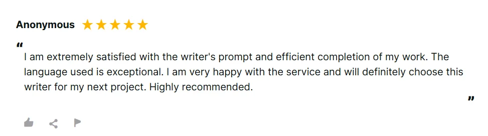 K12 Tutoring positive review saying the student learns something new every time with the tutor.
