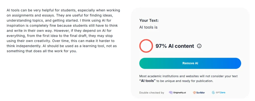 test 3 - pasted fully human written content