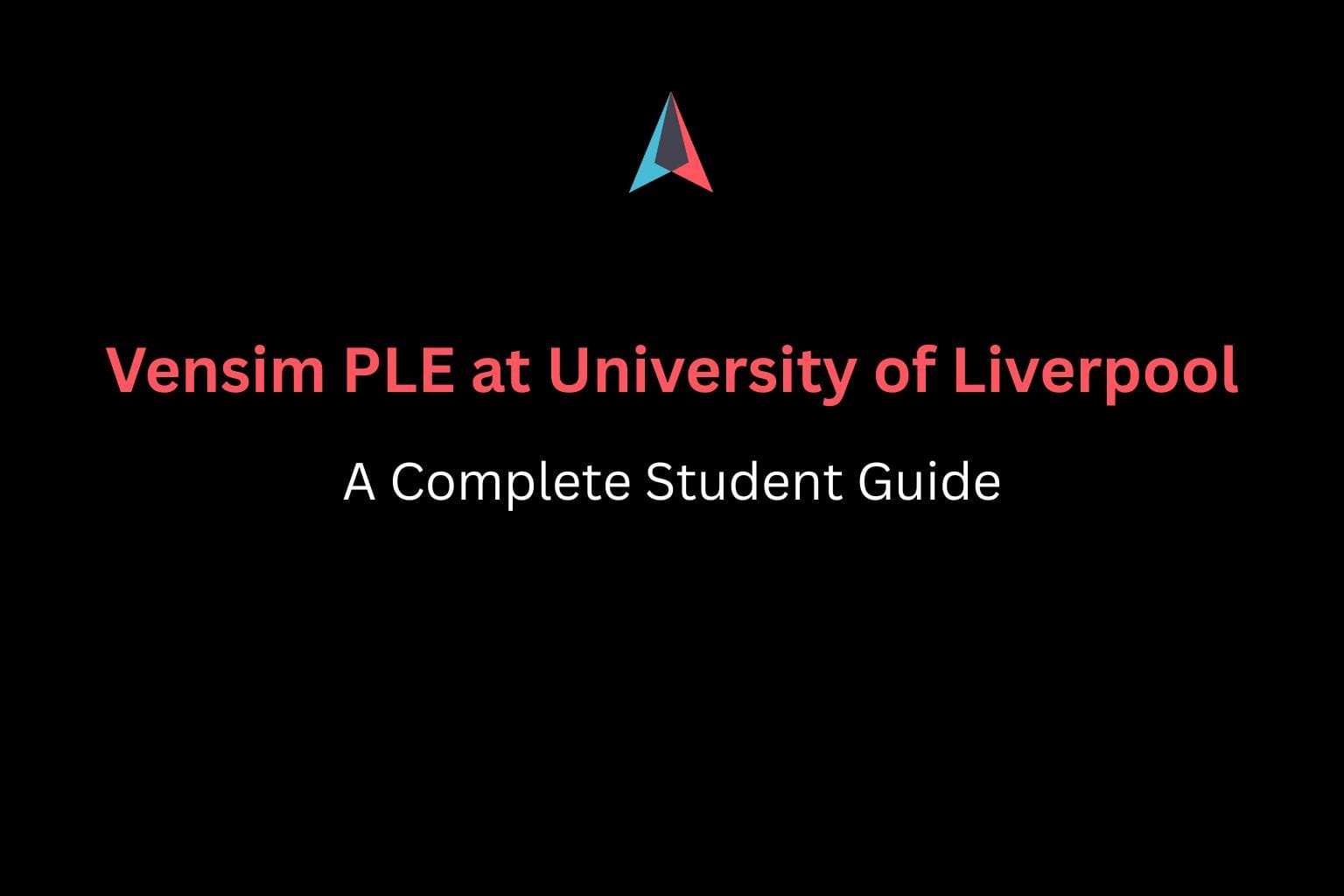 Vensim PLE at University of Liverpool