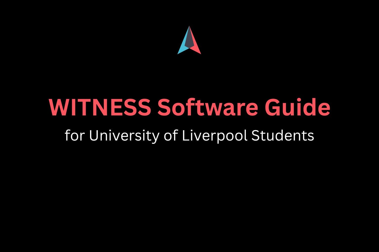 WITNESS Software Guide