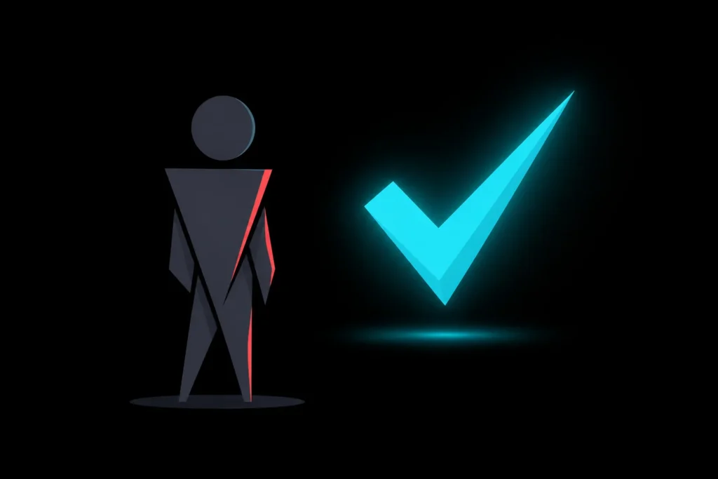 Student feeling relieved after successfully resolving a false AI accusation
