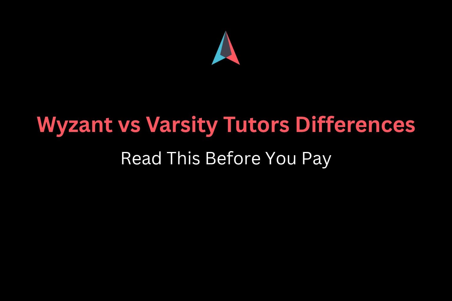 Wyzant vs Varsity Tutors Differences
